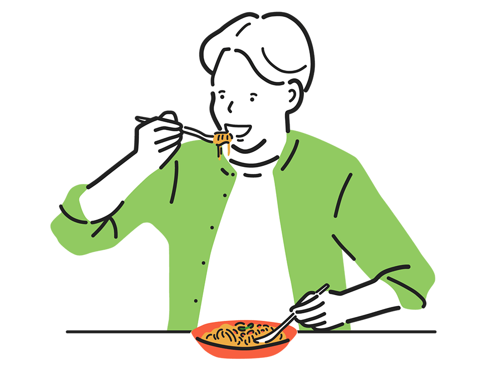 おいしく食べて、ちょっといい気分
